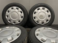 【BS BLIZZAK VRX 155/65R13】スタッドレス【スバル プレオサンバー 純正ホイール 13インチ 4J4HPCD100】20年製 バリ溝　(MTL736)