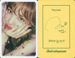 【中古】コレクションカード(女性) TWICE/ナヨン/裏面黄/CD「Twicetagram」特典トレカ