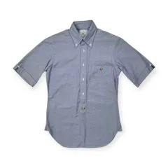 ブルックスブラザーズ　ブラックフリース　半袖シャツ　トムブラウン　USA製 BLACK FLEECE ブラックフリース ブルックスブラザーズ × トム