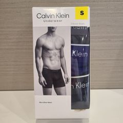 Calvin Klein ボクサーパンツ3色組　S（ウエスト71-76）　メンズ　カルバンクライン