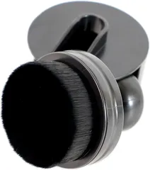 にしはや レコードクリーナー ほこりとり 収納ケース付き 静電気除去ブラシ 水洗い可能 クリーニング 針 くりーなー lc-1(ブラック)