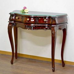 猫脚 ドレッサー アンティークデザイン 鏡台 化粧台 - メルカリ