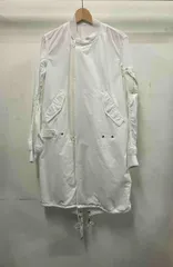 JOHN LAWRENCE SULLIVAN ジョン ローレンス サリバン 1A003 15-04 GK加工 モッズ＋MA-1  コート その他コート ホワイト サイズ 34