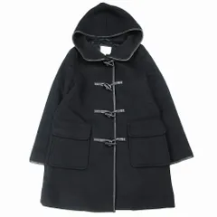 Hビューティー&ユース ダッフルコート S 黒 フード付き ビューティアンドユース ユナイテッドアローズ ダッフルコート