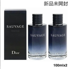 【新品未開封】 2本 DIOR ディオール ソヴァージュ オードトワレ EDT 香水 100mlx2