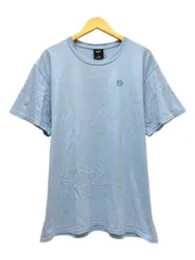 HUF (ハフ) バックプリント グラフィック Tシャツ L ライトブルー メンズ/036