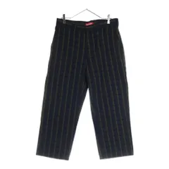 SUPREME (シュプリーム) 23SS Work Pant Navy Plaid チェック柄