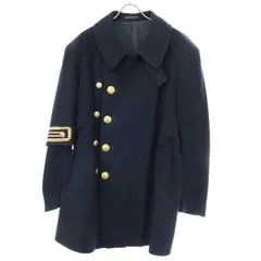 ヨウジヤマモトプールオム 03aw レザー装飾 ロングジャケット コート ウール Yohji Yamamoto pour homme / ヨウジヤマモトプールオム から