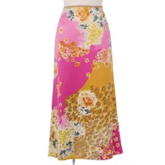 美品 レオナール LEONARD FASHION スカート 台形スカート 花柄のサムネイル