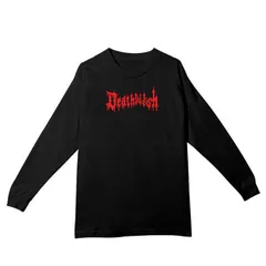 【M/XL】DEATHWISH デスウィッシュ DEATH WICHZ LONG SLEEVE T-SHIRTS (BLACK) ロンTEE 長袖Tシャツのサムネイル