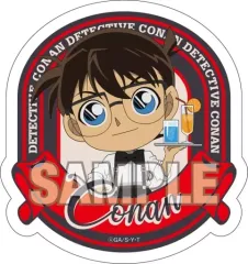 【中古】シール・ステッカー 江戸川コナン(バーテンダーデフォルメ) ラベル風ステッカー 「名探偵コナン」
