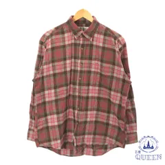 ☆美品☆ TRIMMER CRAFT トリマークラフト トップス シャツ チェック 長袖 大きいサイズ レディース レッド ブラック LL 901-10357 送料無料 古着