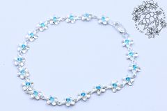 訳あり スワロフスキー Swarovski パール ブレスレット - メルカリ