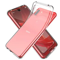 【人気商品】ソフト | | 特徴 クリア 軽量 透明 薄型 ケース 滑り止め R2 落下防止 AQUOS TPU Youriad
