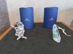 スワロフスキー× Disney 2015限定 ガラスの靴　スワロフスキー× Disney 白雪姫 DOC ドワーフ　二点セット