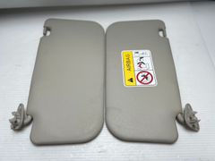 【純正パーツ】　日産　デイズ　B21W　サンバイザー　日除け　左右セット　室内用　鏡付き　中古パーツ　小傷、汚れ多少あり