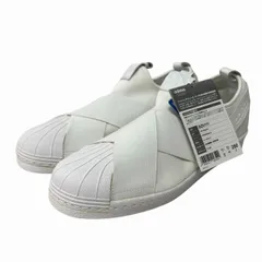 アディダス adidas タグ付き 未使用 BZ0111 オリジナルス スーパースター スリッポン スニーカー 白 ホワイト 28㎝