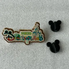 東京ディズニーランド ロゴピンバッジ TOKYO DISNEY LAND ピンズ