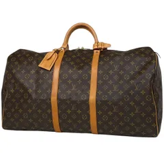 ルイ・ヴィトン Louis Vuitton キーポル 60 ハンドバッグ 旅行 ボストンバッグ モノグラム ブラウン M41422 レディース 【中古】