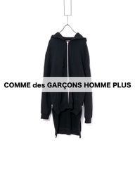 COMME des GARCONS HOMME PLUS　コムデギャルソンオムプリュス　ロングジップアップパーカー サイドジッブ