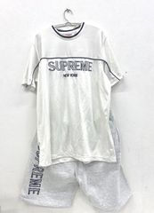 【中古品】Supreme シュプリーム duzzle warm up top スウェット ショートパンツ ハーフパンツ  XL ポリエステル KA