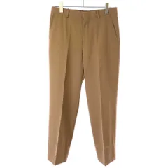 23AW AURALEE ウールギャバジン 2タックスラックス 3 ブラウン AURALEE＞ LIGHT WOOL MAX GABARDINE TWO―TUCK SLACKS