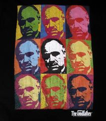 ゴッドファーザー Tシャツ GODFATHER VITOWARHOL 黒 正規品 ポップ アート