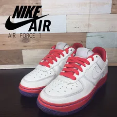 NIKE AIR FORCE 1 SPRM ナイキ エアフォース1 シュプリーム ホワイト レッド 23cm U01128 316657-111