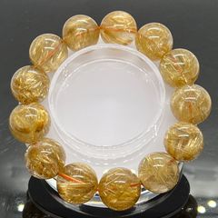 ⬛︎【最高品質】 クンツァイト ブレスレット 約14㎜ アフガニスタン産 鑑別済 ⬛︎【最高品質】 クンツァイト ブレスレット 約14