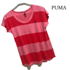 PUMA プーマ 半袖Ｔシャツ プリントロゴ Ｍサイズ ピンク