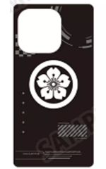 [중고] 휴대 재킷 커버 가문 스퀘어 강화 유리 iPhone 케이스 (대상 기종 / iPhone 14 Pro) [밤 벚꽃 씨의 대작전]