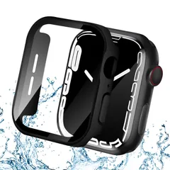 【在庫処分】JSFOYU 対応 Apple Watch ケース 49mm 45mm 44mm 41mm 40mm アップルウォッチ カバー Series SE2/SE/6/5/4 44mm 全面保護 IP68 防水ケース 3D直角エッジデザイン 対応 アップル