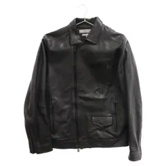 nonnative (ノンネイティブ) カウレザー ジップアップ ライダースジャケット ブラックのサムネイル