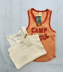 【タグ付き新品】【まとめ売り 男の子】zara ザラ eab エーアーベー タンクトップ 2枚セット 120cm 子供服 中古