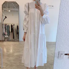 ワンピース シャツ 膝下 ロング ロング丈 マキシ マキシ丈 9分丈 アンクル丈 袖あり 長袖 Vネック 襟なし かわいい 大人可愛い きれいめ シンプル カジュアル 大人 上品 おしゃれ お洒落 かっこいい 大人可愛い 大人女子 こなれ感 ラフ ラブリー キ