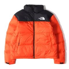 THE NORTH FACE ノースフェイス ダウンジャケット 1996 ヌプシ ジャケット 1996 RETRO NUPTSE JACKET 20AW US企画 オレンジ ブラック XL アウトドア ブランド カジュアル 着回しのサムネイル