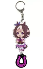 【中古】雑貨 スペシャルウィーク ラバー蹄鉄付きアクリルキーホルダー 「ウマ娘 プリティーダービー」 C91グッズ