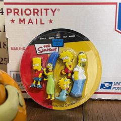 【ファミリー大集合!!】The Simpsons famiry Rubber Magnet set シンプソンズ ファミリー ラバーマグネット セット   アメリカ雑貨 コレクション