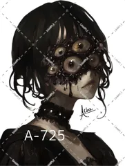 A-725 グロ ステッカー sticker 素材 コラージュ collage シール achashop