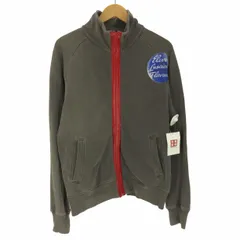 ヒューゴボス HUGO BOSS 異素材 切り替え ラグランスリーブ 止水ジップ スウェット トラックジャケット メンズ import：L のサムネイル