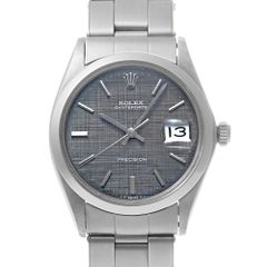 ROLEX オイスターデイト Ref.6694 モザイクダイヤル グレー ...