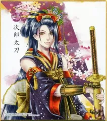 【中古】食玩 雑貨 9.次郎太刀 「刀剣乱舞-ONLINE- 色紙ART3」