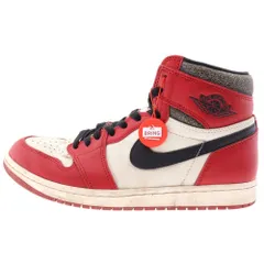 NIKE (ナイキ) AIR JORDAN 1 HIGH OG CHICAGO LOST & FOUND エアジョーダン1ハイロストアンドファウンド ハイカットスニーカー ホワイト/レッド DZ5485-612 US10/28.0cm