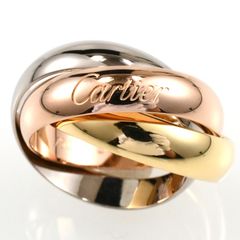 カルティエ トリニティリング K18 MM 3連リング クラシック