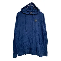 UNDER ARMOUR スウェット パーカー Lサイズ ネイビー 古着卸 アメリカ仕入 t2411-3982