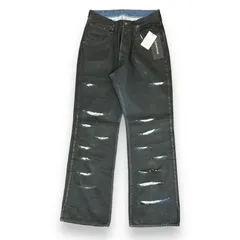 SOSHIOTSUKI 23aw ニッカポッカデニム　コーティングブラック　44 SOSHIOTSUKI(ソウシオオツキ)のKNICKER BOCKERS DENIMの通販