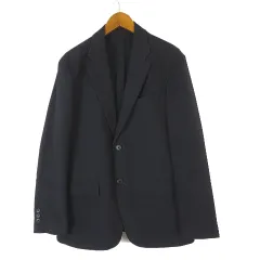 ユニクロ UNIQLO 23SS 感動 ジャケット シングル 2ボタン テーラード XS 黒 ブラック 小さいサイズ