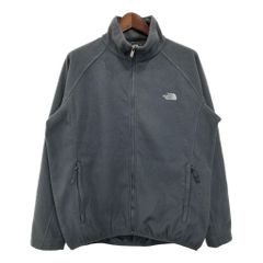 THE NORTH FACE ノースフェイス フリースジャケット アウトドア グレー(メンズ L)中古 古着 U3032