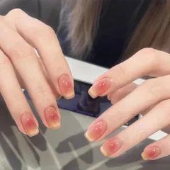 新品 [HIVOGUE] ジェルネイルシール 手用 半硬化ネイルシール 硬化タイプ ネイルシール ジェルネイル 貼るだけ フレンチ ジェルネイル 長持ち 無臭 防水 ショートネイル オフィスネイル ネイルピ 簡単 キラキラ 可愛い シンプル 女性 プレゼント