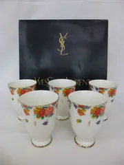 【未使用品】イヴサンローラン　 マルチカップ 　フリーカップ　5客